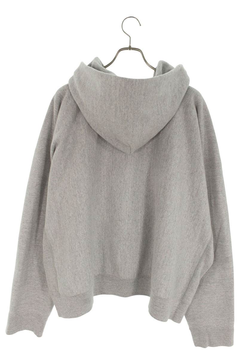 READYMADE Logo Embroidered Pullover Hoodie Gray Size M