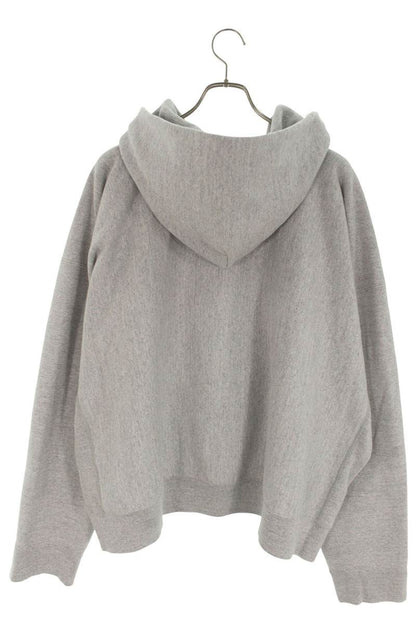 READYMADE Logo Embroidered Pullover Hoodie Gray Size M
