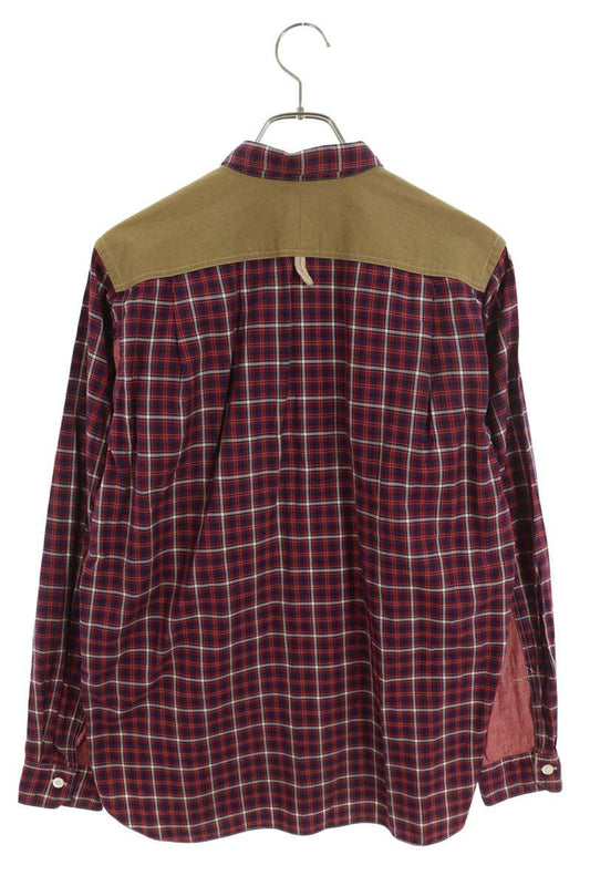 Comme des Garcons Junya Watanabe AD2011 Reconstructed Long Sleeve Shirt Size M