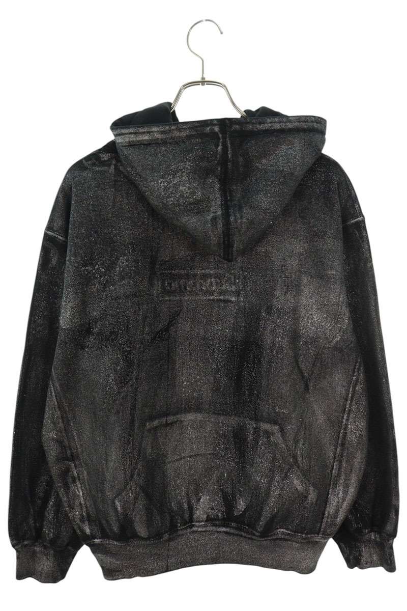 SUPREME 24SS Foil Box Logo Hooded Sweatshirt Black Size M