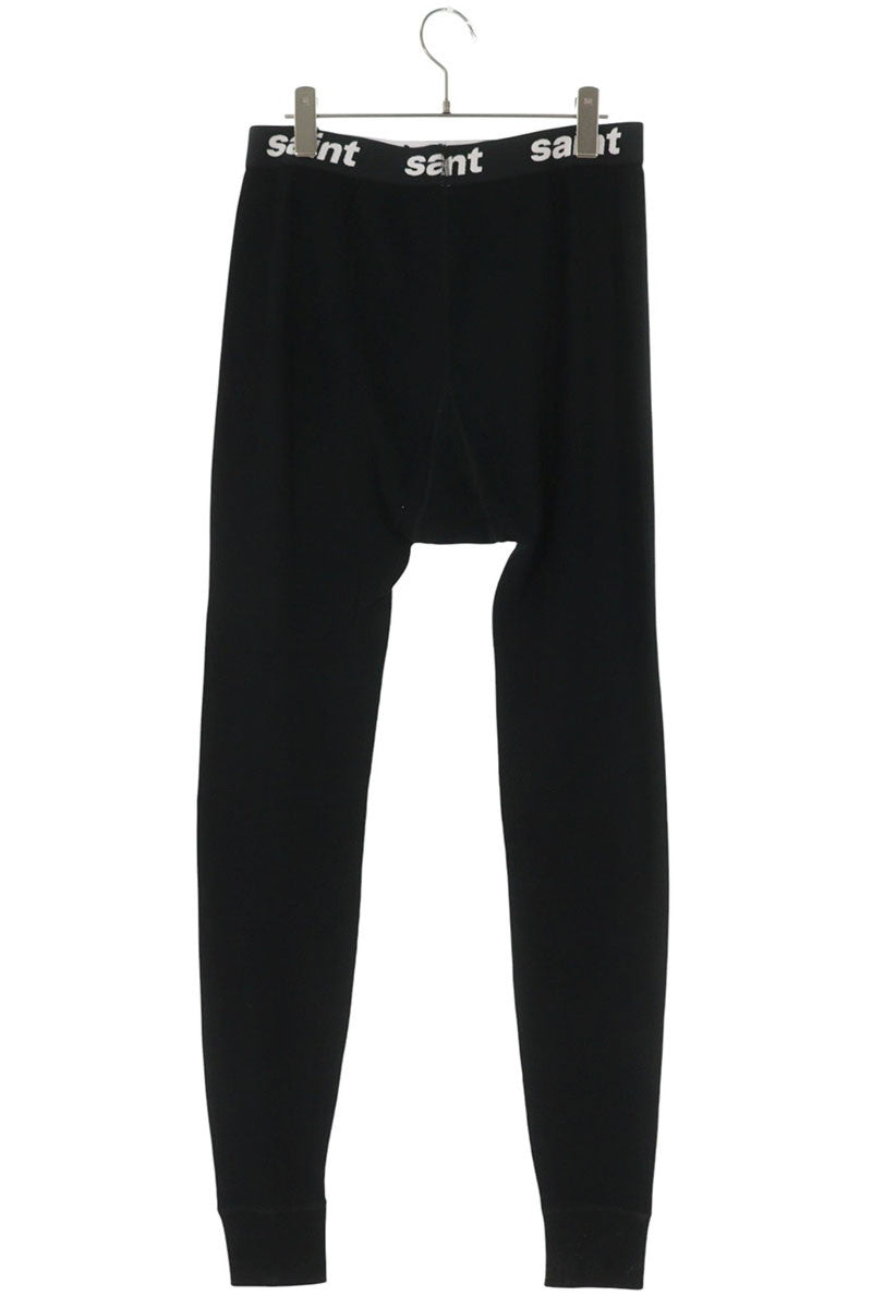 Saint Michael 25SS thermal Long Pants Black Size S