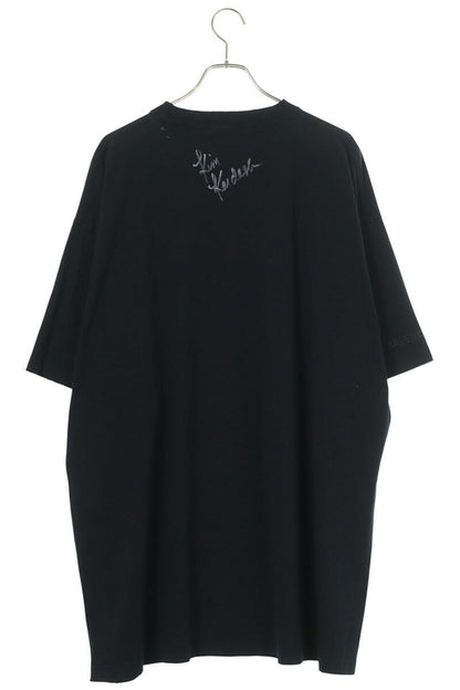 BALENCIAGA 25SS Kim K Oversized T-Shirt Black Size XL