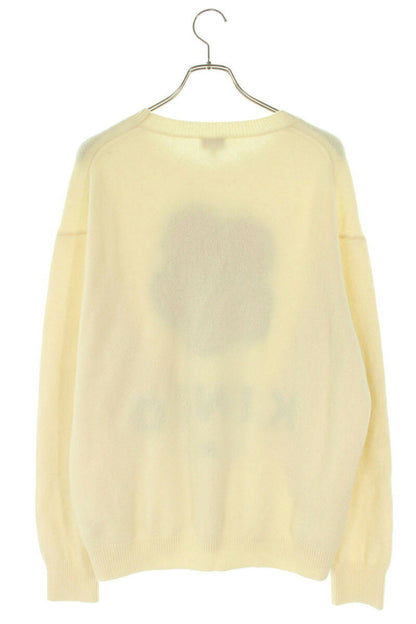 Kenzo Crewneck Knit Sweater White Size XL