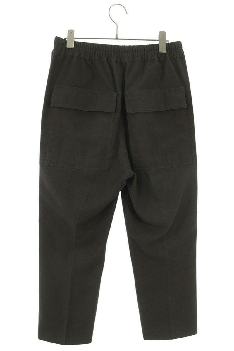 Rick Owens 20AW Drawstring Cropped Slacks Brown Size 33