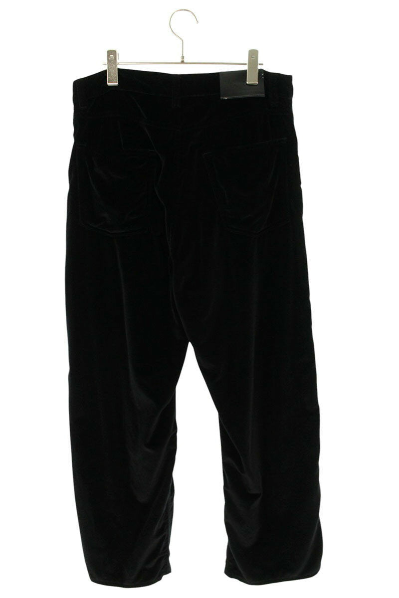 OUR LEGACY Vast Cut Velvet Long Pants Black Size 34