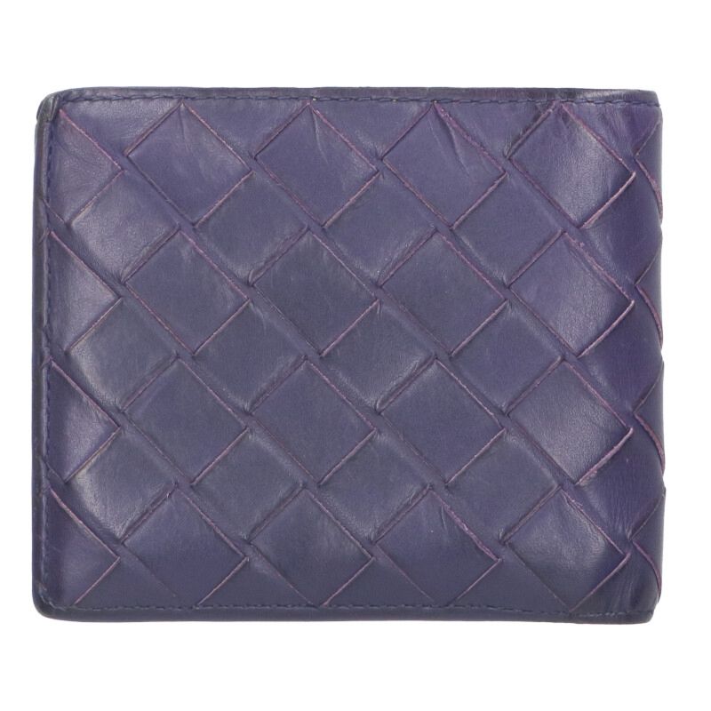Bottega Veneta Wallet Purple x Yellow