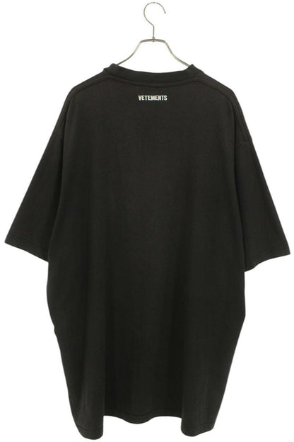 Vetements 16AW Print T-Shirt Black Size M