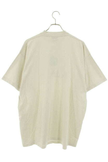 Balenciaga BEDIFFERENT Embroidered T-Shirt Beige Size S