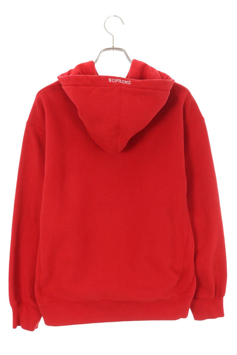 Supreme 20AW Logo Pullover Hoodie Red Size M