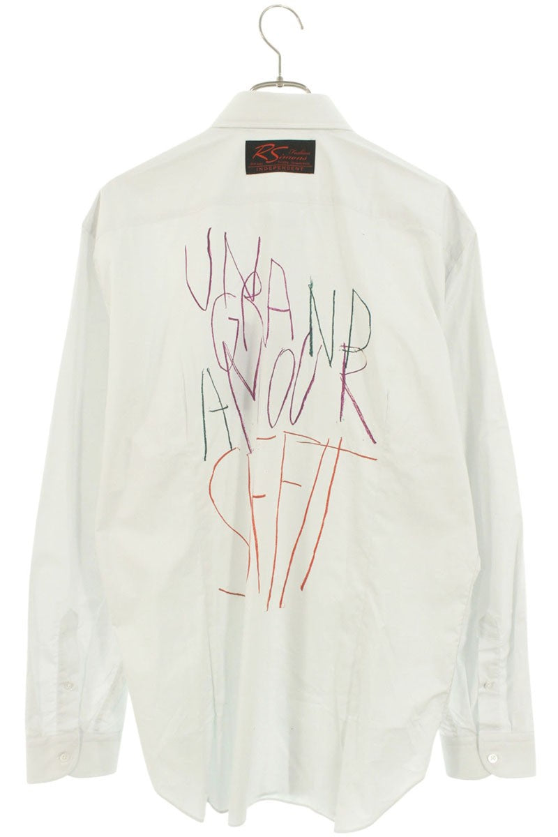 Raf Simons 23SS Long Sleeve Shirt Gray Size S
