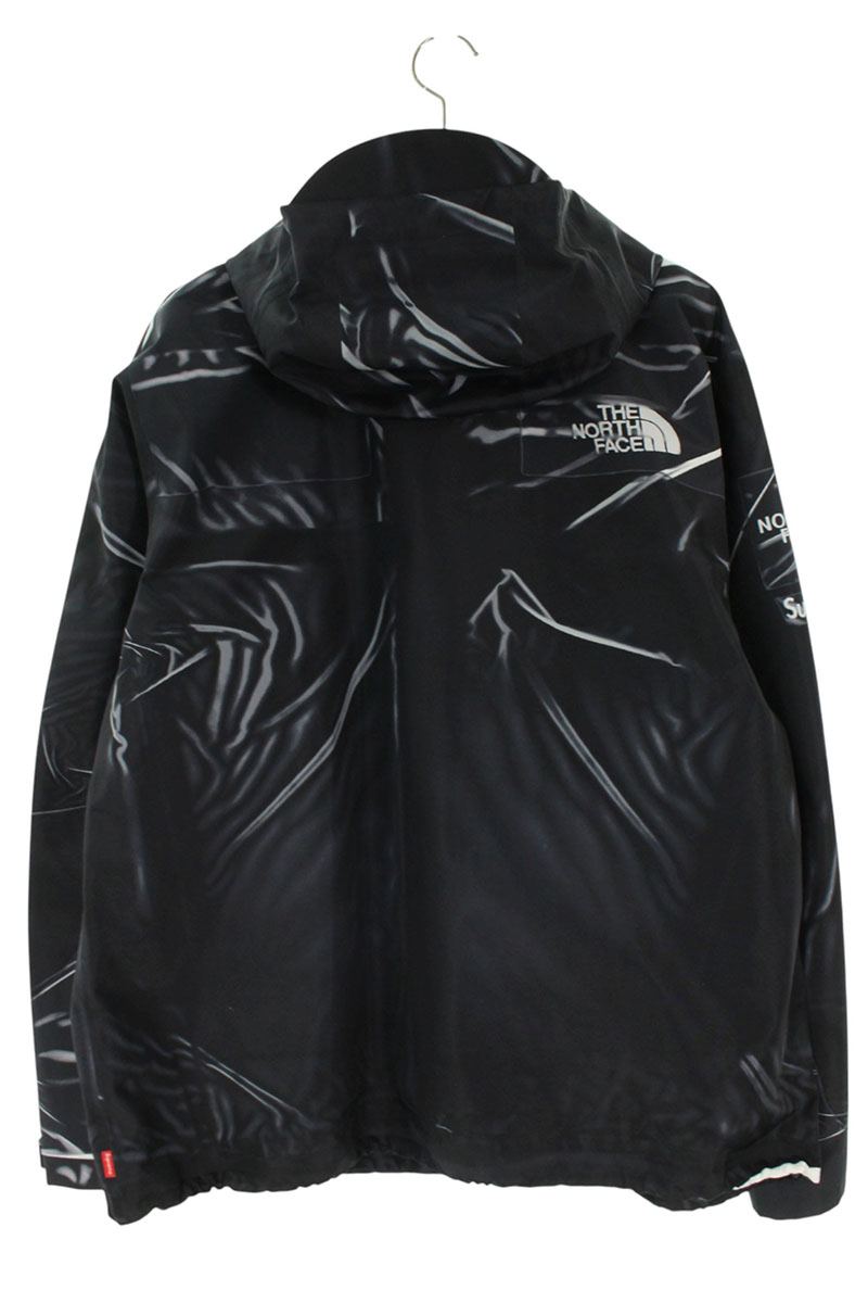 Supreme x The North Face 23SS PC PRINTED MOUNTAIN JACKET Black Size XL