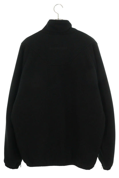 Balenciaga BB Logo Embroidered Blouson Black Size XS