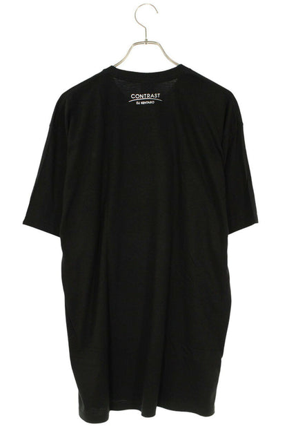 Stussy APPLEBUM Ninja Tune Logo Print T-Shirt Black x Silver Size L