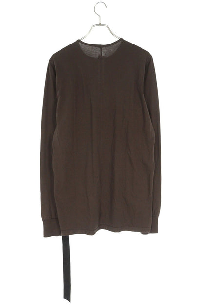 DRKSHDW 25AW Logo Print Long Sleeve T-Shirt Brown Size M