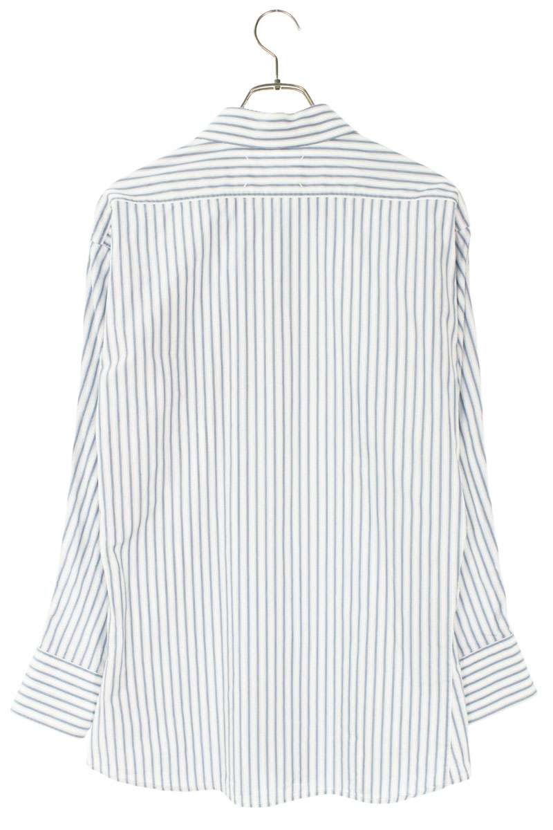 Vintage Maison Margiela Tops - Maison Margiela Striped Cotton Long Sleeve Shirt Size S - Authentic Archive