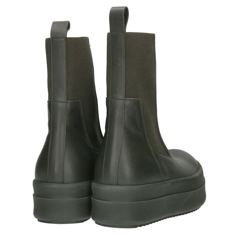 Rick Owens MEGA BUMPER BEATLE BOOTS Green Size 43