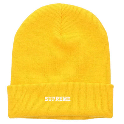 Supreme x AW Acrylic cuffed Beanie AT 18AW Logo Embroidered Beanie Size ONE SIZE
