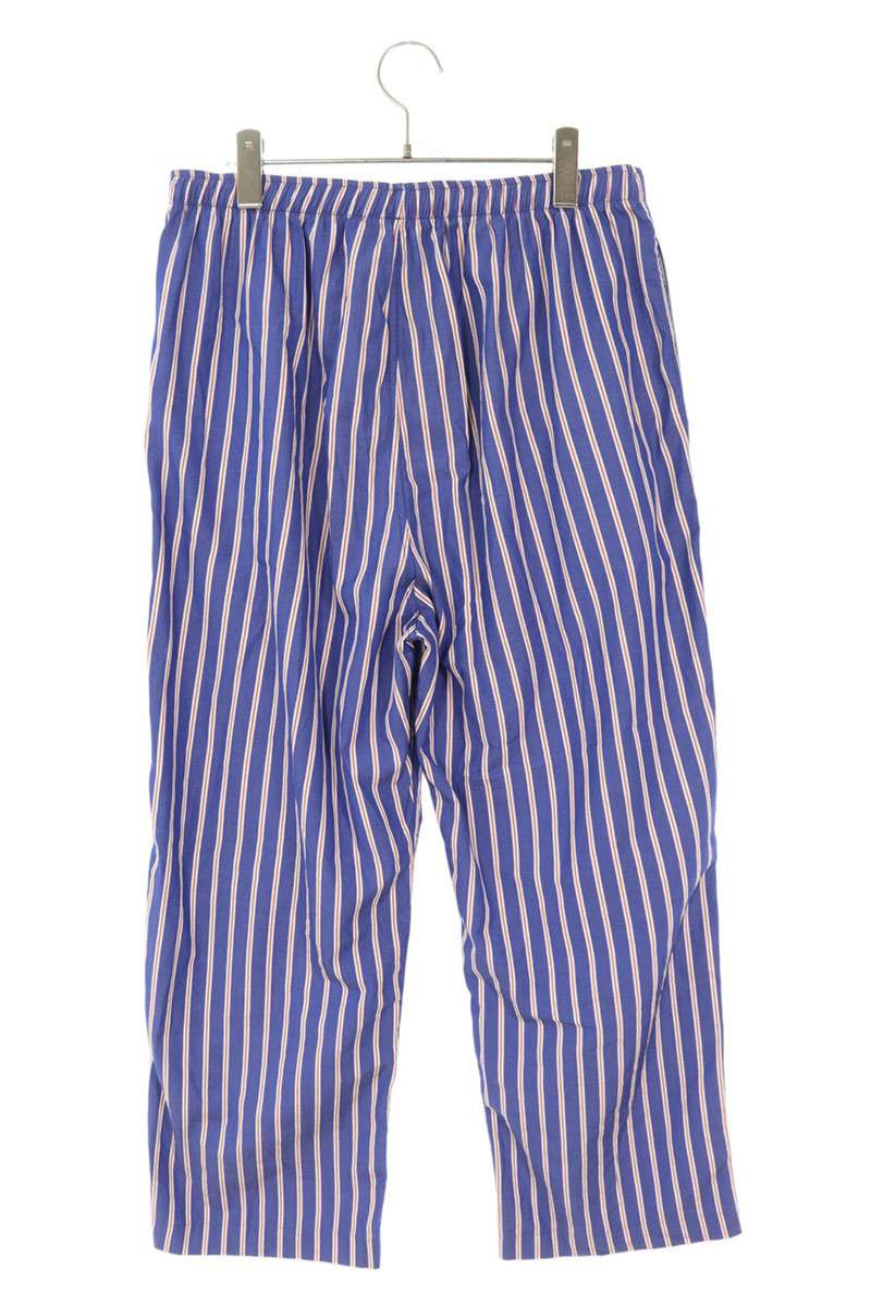 Balenciaga Striped Long Pants Blue Size 46