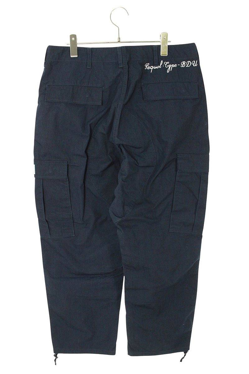 SEQUEL Cargo Long Pants Blue Size US 34