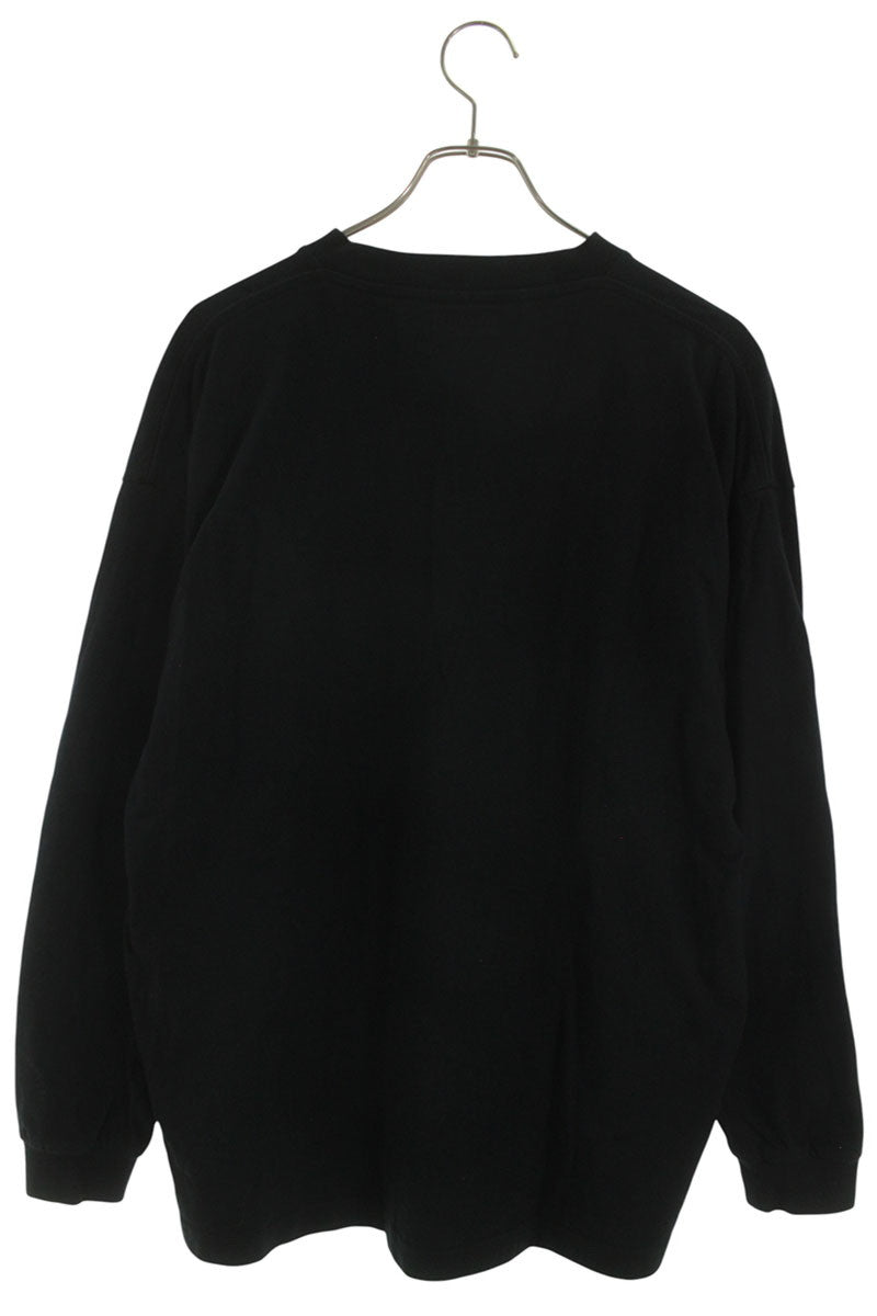 Vetements Long Sleeve T-Shirt Black Size S