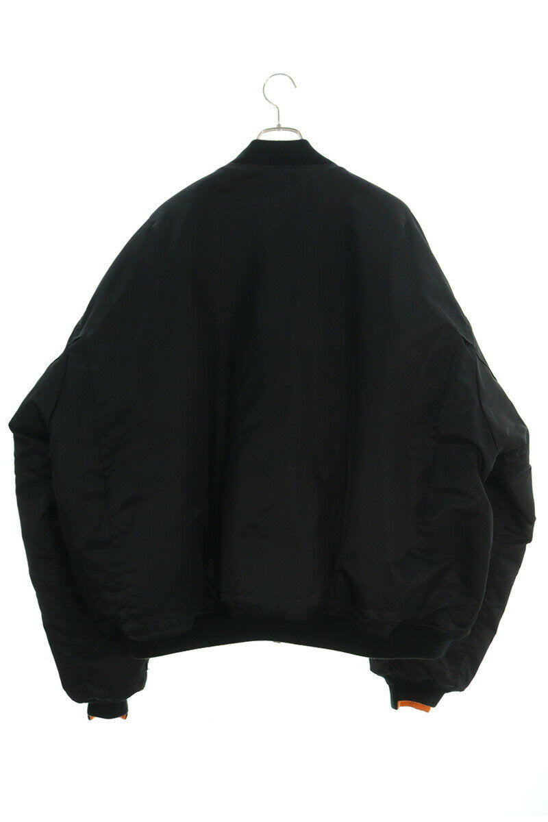 Alpha Industries x Vetements Oversized MA-1 Jacket Black Size S