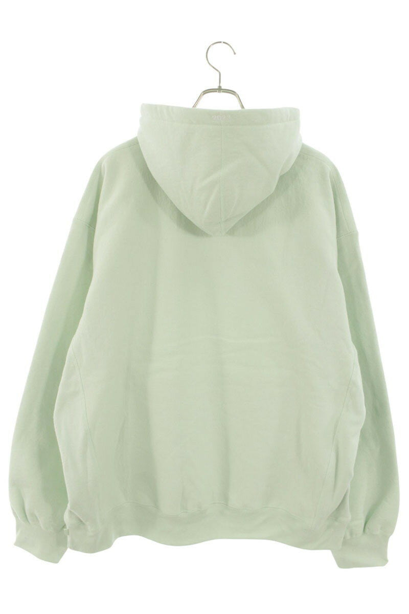 Supreme 23AW Box Logo Hooded Sweatshirt Green Size XXL