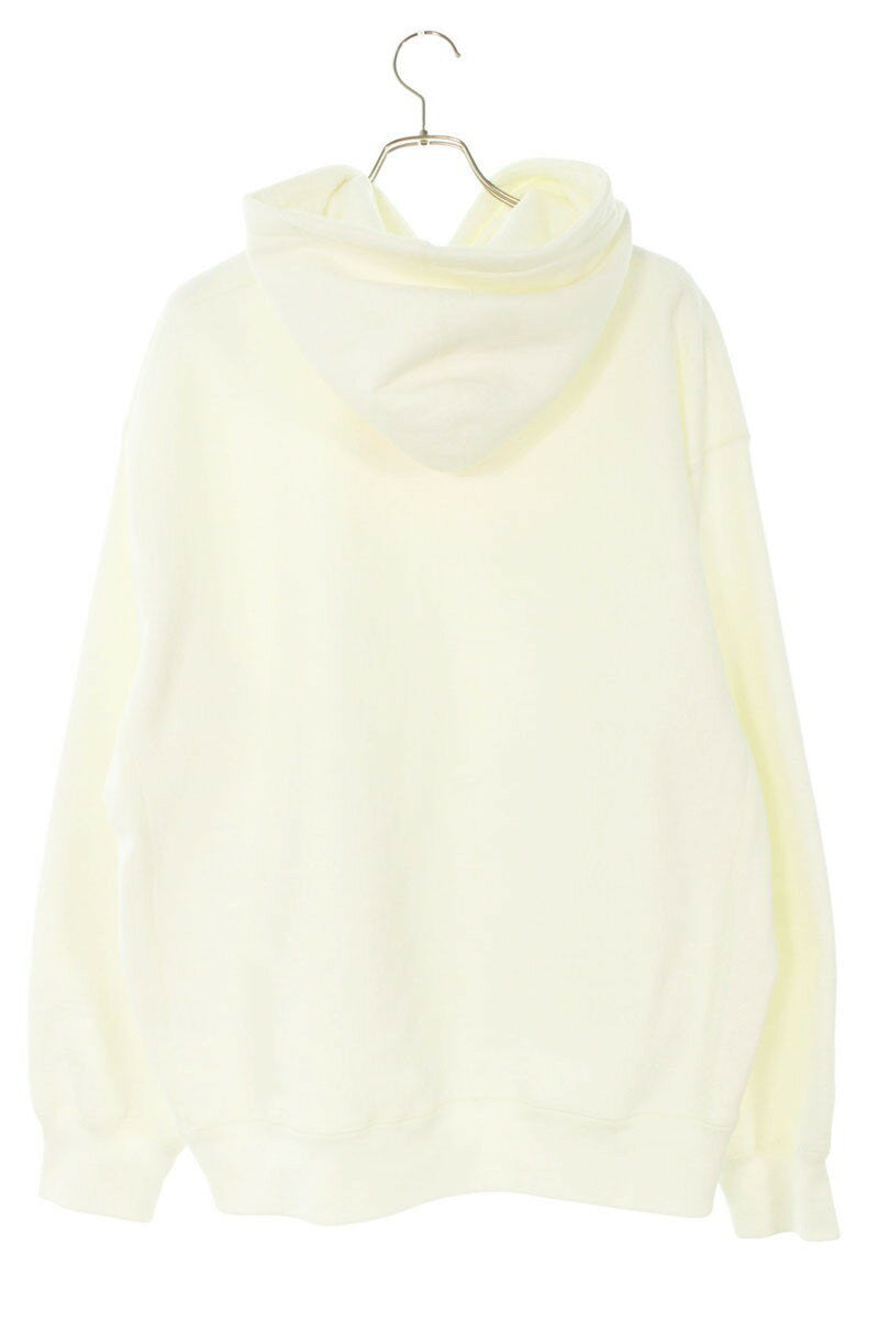 SUPREME Box Logo Hooded Sweatshirt White/Pink Size XL