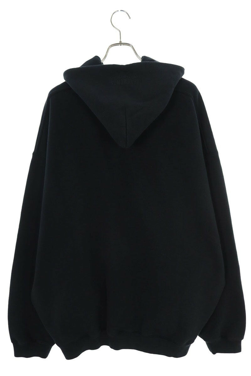 Vetements 24AW Logo Hoodie Black Size M
