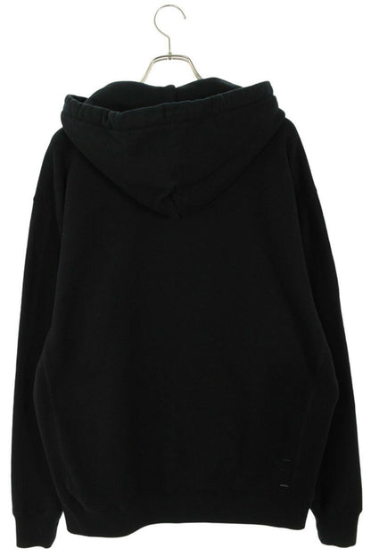 SEQUEL Logo Embroidered Pullover Hoodie Black Size L