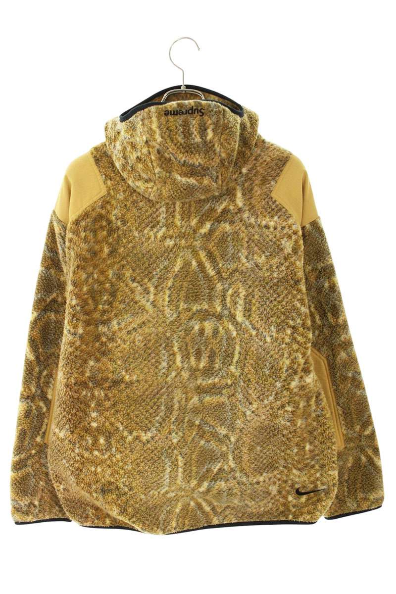 Supreme x Nike Fleece Blouson Brown Size L