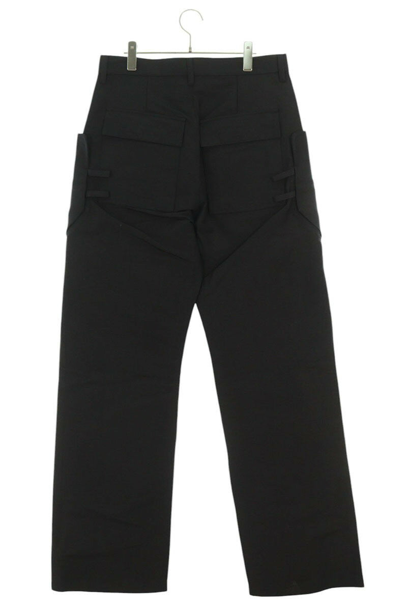 Rick Owens 25SS H 09 WIDE BELA PANTS Wide Denim Pants Black Size 31