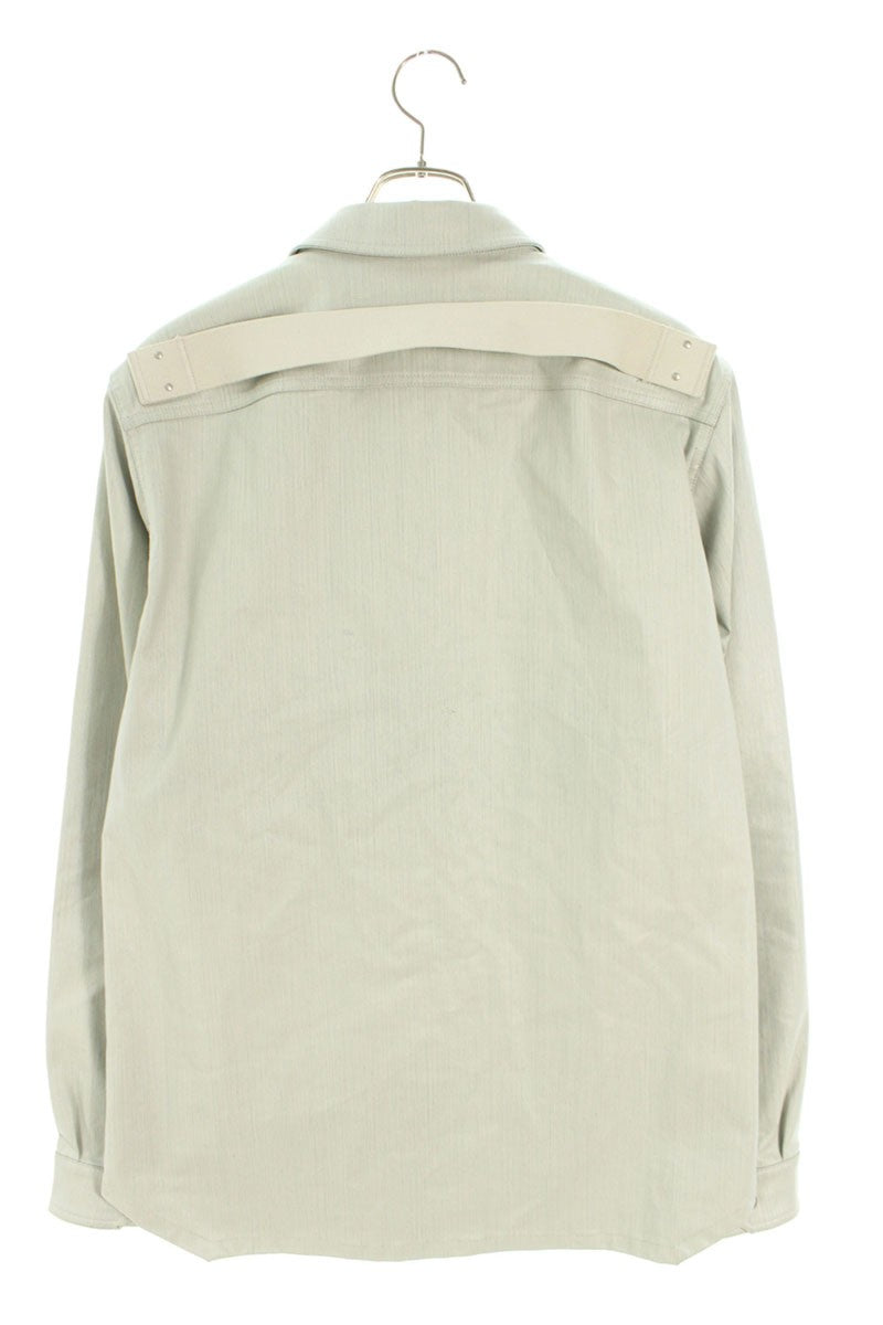 Rick Owens 25SS SCT Long Sleeve Shirt Gray Size L