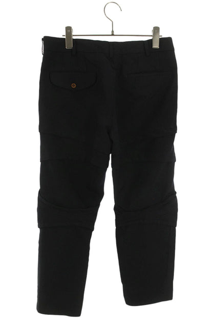 Vintage Comme des Garcons Bottoms - COMME des GARCONS HOMME PLUS 16AW Garment Dyed Poly Pants Black Size 28 - Authentic Archive