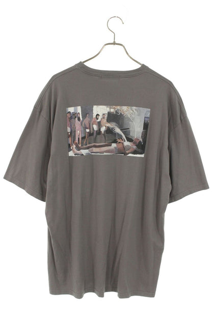 Vintage Undercover Tops - UNDERCOVER Printed T-Shirt Cotton Dark Gray Size 5 - Authentic Archive