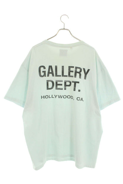 Gallery Dept. Logo Print T-Shirt Blue Size 2XL
