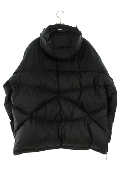 Supreme x The North Face 22AW Half Zip Hooded Pullover Down Jacket Black Size XL