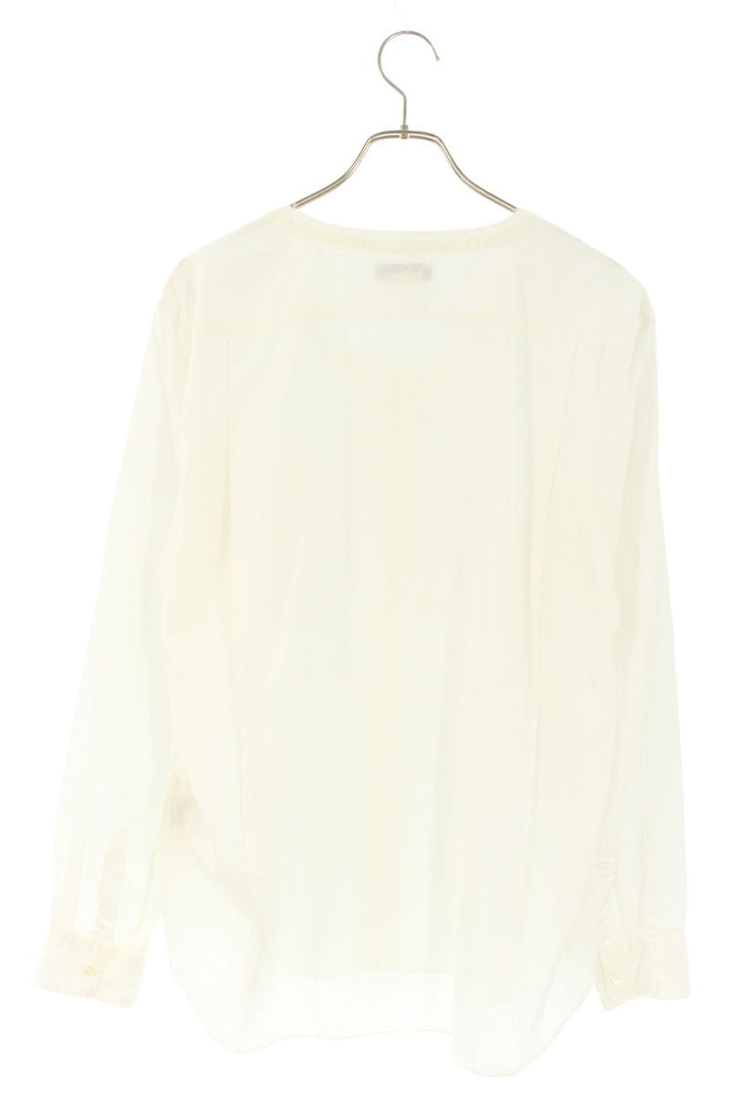 Vintage Comme des Garcons Tops - COMME des GARCONS HOMME PLUS Cut-Off L/S Shirt White Size M - Authentic Archive