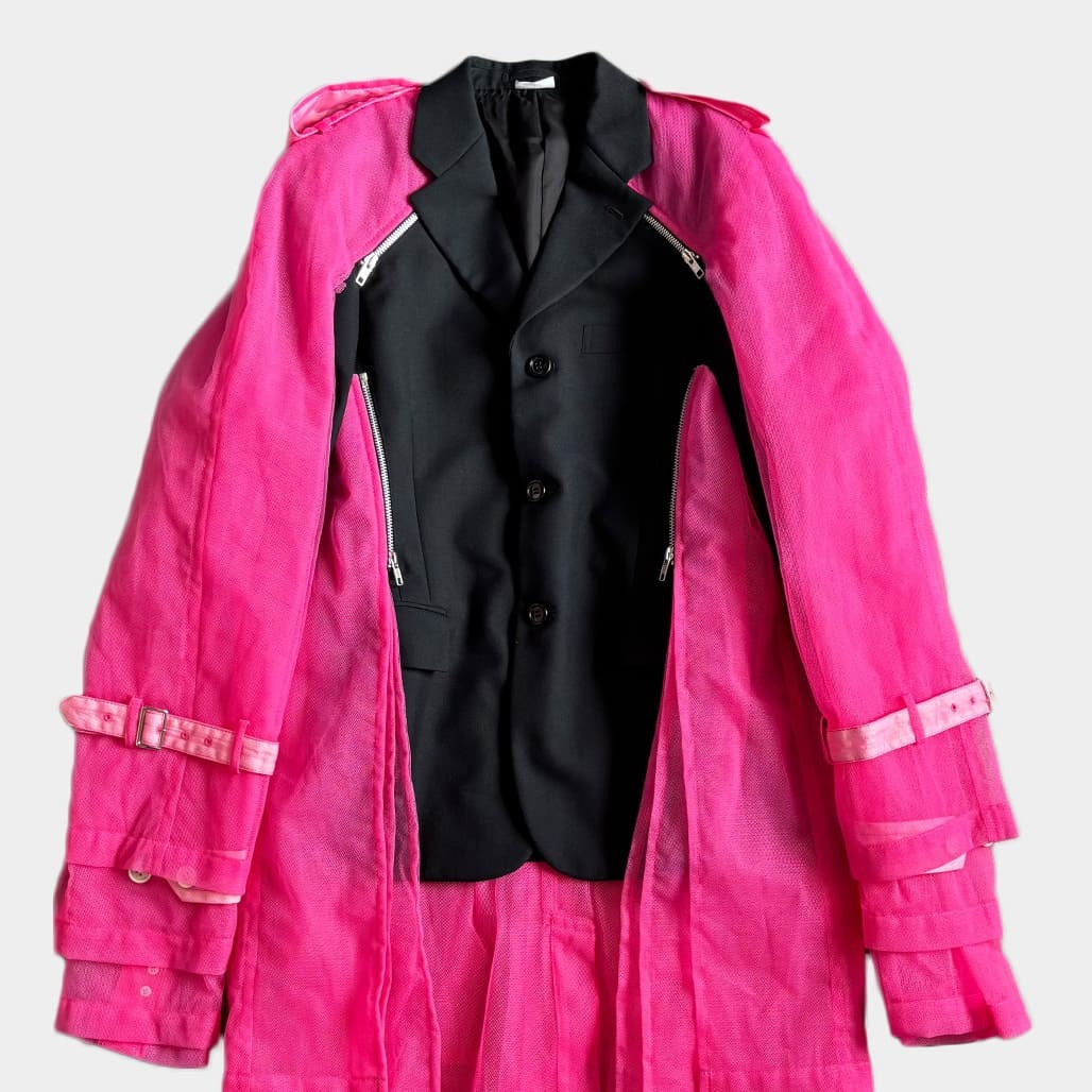 COMME DES GARCONS HOMME PLUS 25SS Coat Black Size S