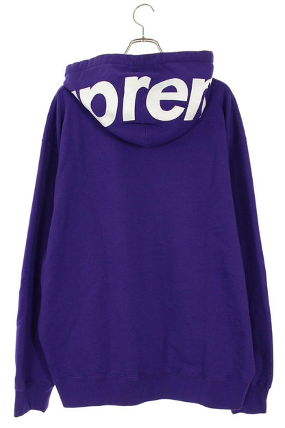 Supreme 21AW Contrast Hooded Sweatshirt Purple Size XXL