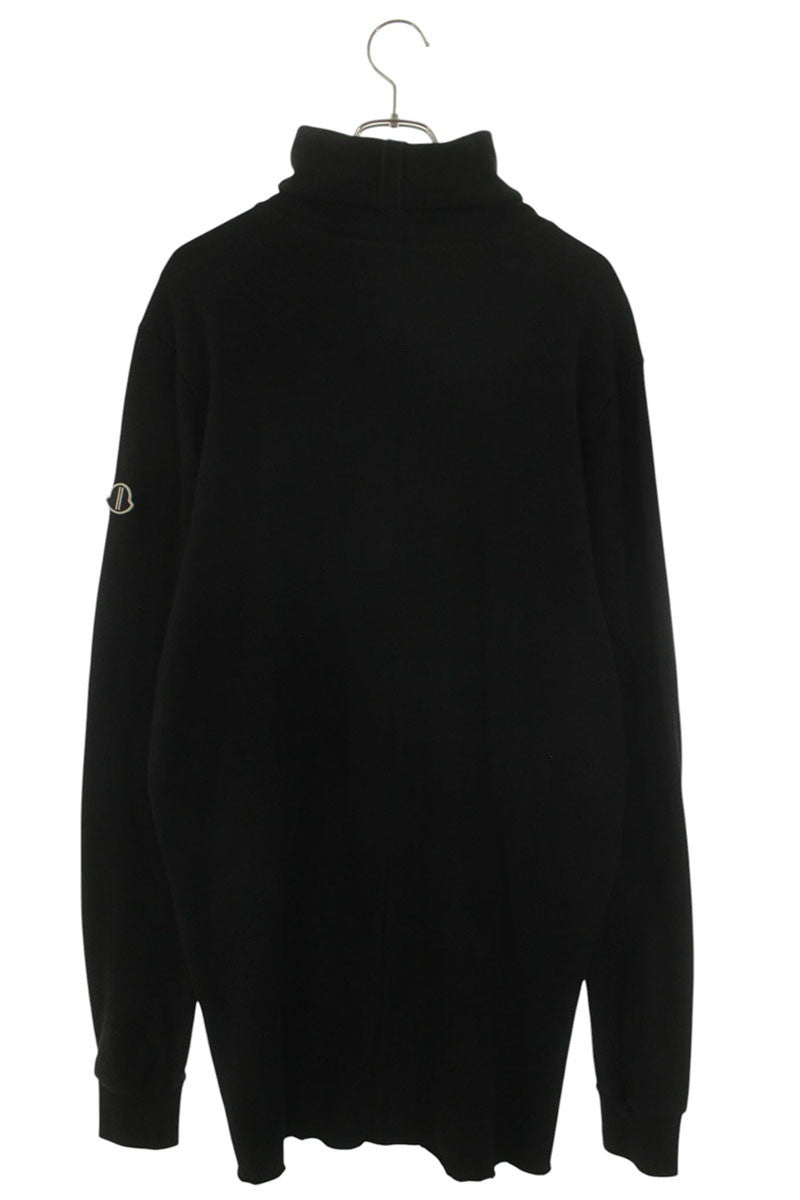 Rick Owens 24AW M4435 Logo Patch Long Sleeve T-Shirt Black Size L