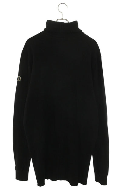 Rick Owens 24AW M4435 Logo Patch Long Sleeve T-Shirt Black Size L