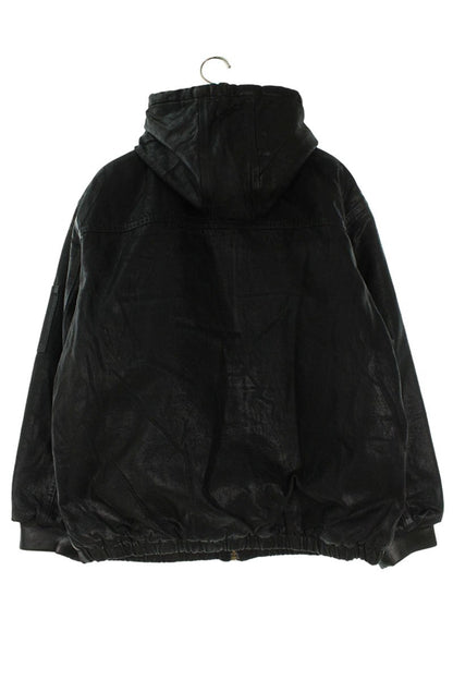 Supreme 24SS Foil Hooded Work Jacket Zip Up Blouson Black Size L