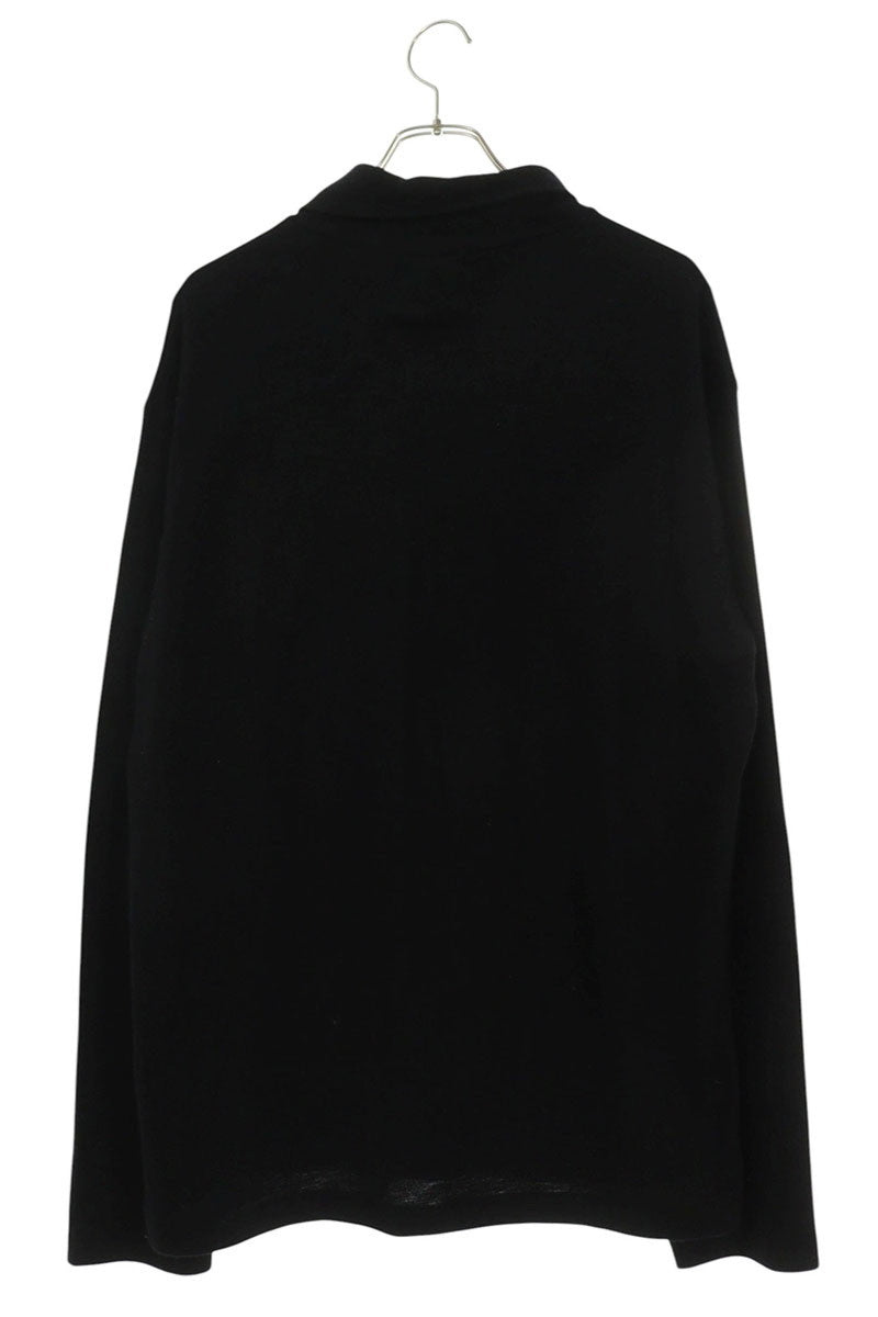 YOHJI YAMAMOTO Wool Turtleneck Knit Black Size L