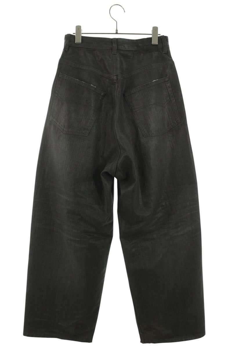 Balenciaga Wide Denim Pants Gray Size 28