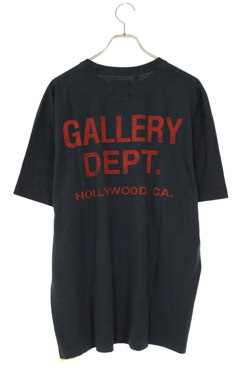 Gallery Dept. 25AW Logo Print T-Shirt Blue Size L