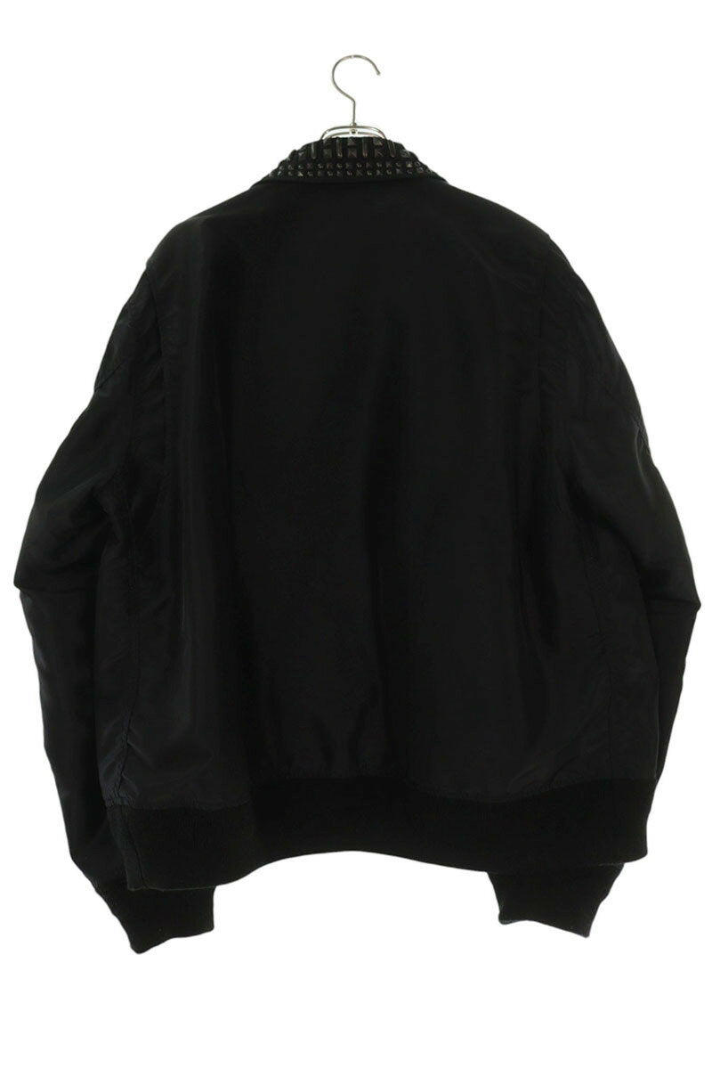 Sacai 25AW Studded Nylon Twill Blouson Black Size XL