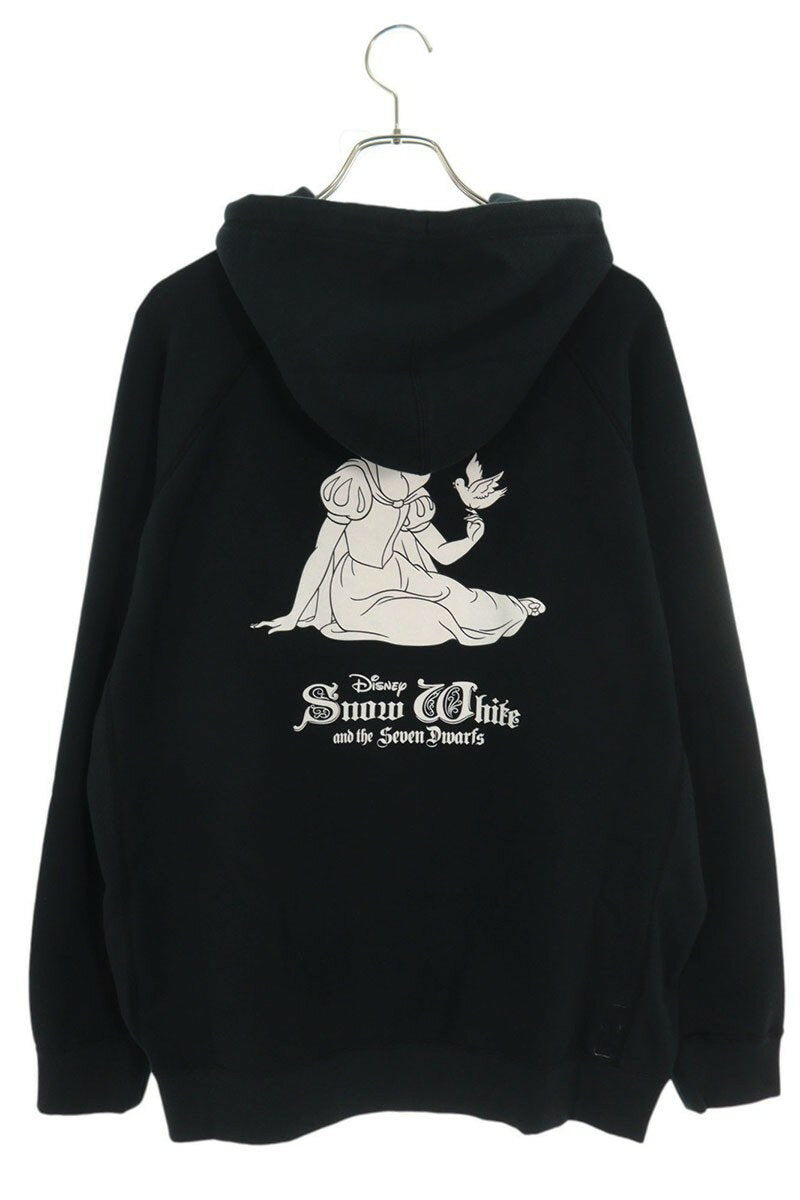 SEQUEL 24AW Print Hoodie Black Black 24AW-SWCS Size L
