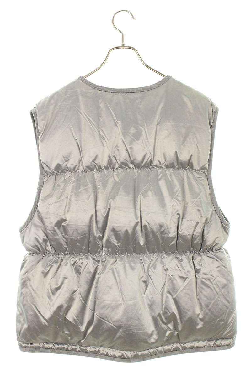 Supreme x FRANCOIS GIRBAUD 25SS Down Puffer Vest Silver Size M