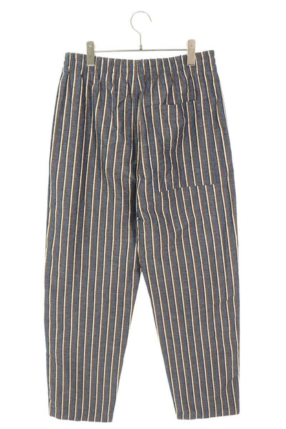 Bottega Veneta Striped Long Pants Blue x Brown Size 34