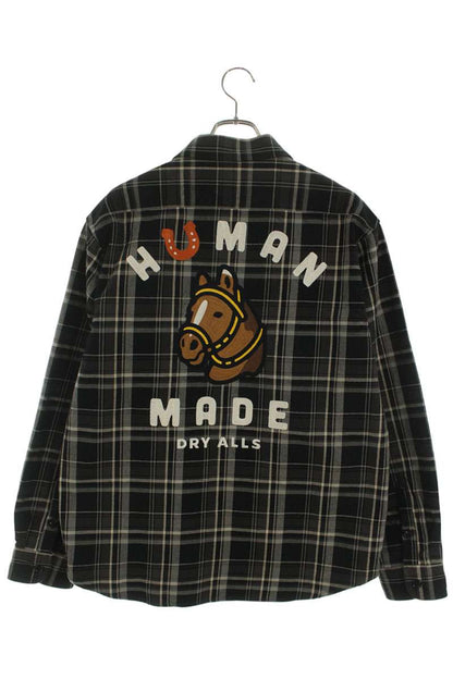 Human Made 25AW CHECK SHIRT Black Size L